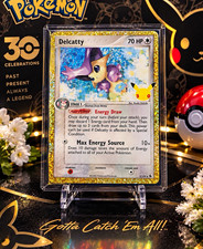 Pokemon TCG Delcatty 5/109 EX Ruby & Sapphire Holo Rare 2003 70 HP Stage 1 picture