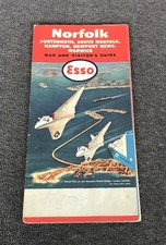 1958-59 Esso Norfolk Portsmouth Virginia Road Street Map Visitor Guide Jet Cover picture