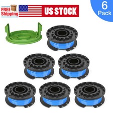 6X For Greenworks Weed Eater 29252 29092 .065-Inch Trimmer Spool Line 3411546A-6 picture