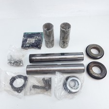 Steering King Pin Kit Double Draw Key Notch 1.794in Diameter x 10.410in Length picture