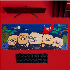 T1 X kakao Friends Flag Desk Mat Choonsik Desk Pad picture