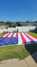 HUGE American Flag 18' X 30' picture