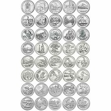 2012-2021 S ATB National Parks BU Quarter set(46 coins includes all S mint Qtrs) picture