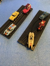 LOT OF 6 VINTAGE AURORA T-JET HO SCALE  1960'S SLOT CAR'S WORKING picture
