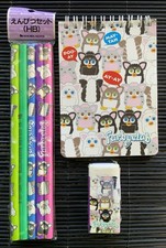 SHOWA NOTE Furbyclub Pencil Eraser Handheld Notepad 1999 TIGER / TOMY RARE Vtg picture