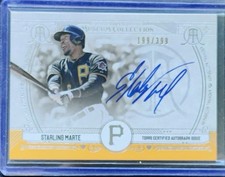 2015 Topps Museum Collection - Archival Autographs Starling Marte #AA-SMA... picture