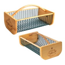 Maine Garden Hod Basket for Garden Harvesting and Gathering, Wood, USA Made picture