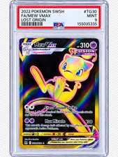 2022 Pokemon FA / Mew VMax TG30 / TG30 PSA 9 picture