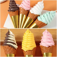 Simulation Food Model Prop Ice Cream Display Photography Props Home Decor. picture