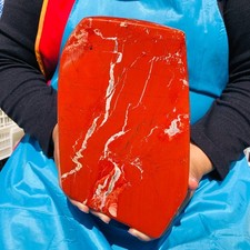9.3LB Natural Red Jasper Polished Freeform Crystal Healing Home Decor 4438 picture