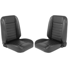 TMI Pro Classic Cruiser Collection Bucket Seats Chevelle/El Camino 64-72 Blac... picture