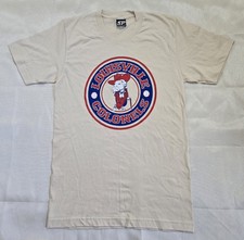 Strait Pinkie Louisville Colonels Baseball Tee S Ivory Cotton Nostalgic Unisex picture