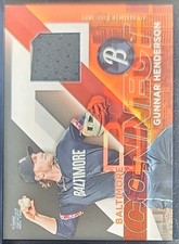 2024 Topps Series 1 - City Connect Swatch Collection Gunnar Henderson #CC-GH... picture