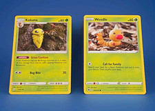 Yuka Morii Kakuna 4/181 Weedle 002/073 Clay Art Pokemon TCG 2 Cards picture