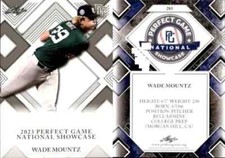 Wade Mountz  1st EVER PRINTED 2023  LEAF PERFECT GAME ROOKIE CARD #285  Mint picture