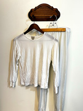 VTG Silk L.L.Bean Women’s Silk Base Layer Set Long John S 0A737 picture