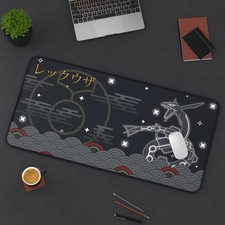 Shiny Rayquaza Pkm - Mouse Pad Pokemon Desk Mat Accessories picture