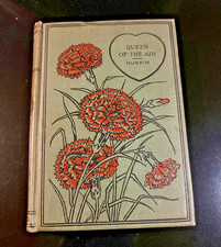 Queen of the Air - John Ruskin c1900 Hurst & Co Decorative Floral Antique HC picture