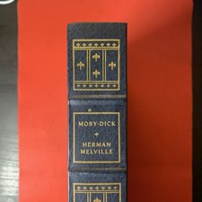 Moby - Dick by Herman Melville HC Rare Vintage Franklin Library 1979 Edition picture