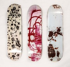 Christopher Wool x Supreme Skateboard Decks , set of three 2008 picture