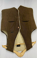 Vintage 70s/80s Wrangler Corduroy Sherpa-Lined Ranch Vest - Size L - Made in USA picture