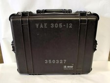 Pelican 1600 Protector Case Black w/ Custom Soft Foam Insert picture