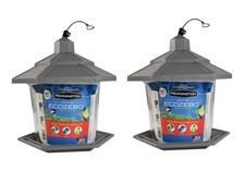 Pennington Earth Smart, Gray Plastic, Hopper Wild Bird Feeder, 2.5 lb. PACK OF 2 picture