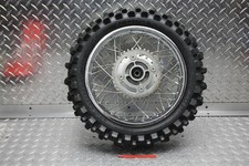 2015 HONDA CRF110F REAR WHEEL RIM N12X1.60 & DUNLOP TIRE 80/100-12 42650-KYK-305 picture