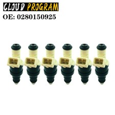 6PCS Fuel Injector 0280150925 Fit For 1992-1993 Dodge Truck 3.9L picture