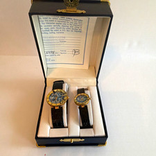 Vintage Toscow Opal Collection quartz wristwatches in original Box picture