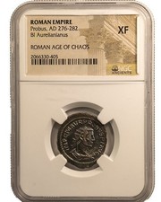 Ancient Coin Roman Ae Probus NGC XF (AD 276-282)  picture