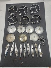 Six, Vintage YANKEE TRI-BAR MIRRORS plus Extra Brackets Extra Mirror, picture