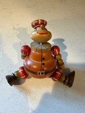 VTG Czech Wooden Figurine 