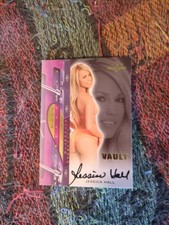2012 Benchwarmer Vault JESSICA HALL On Card Auto PLAYBOY PLAYMATE picture