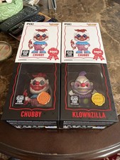 Hot Topic Scare Fair 2026 CHASE Klownzilla/Chubby Hero Exclusive Thrilljoy 🔥 picture
