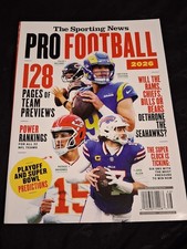 Pro Football 2026 by The Sporting News - 128 Pages of Team Previews -Predictions picture
