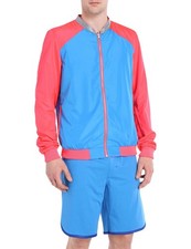 Diesel Mens Roger Reversible Windbreaker Jacket X-Large XL Pink & Blue - NWT picture