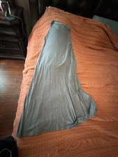 Free Fly Maxi Tank Dress Size L Gray Sleeveless picture