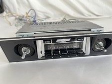 Custom Autosound USA-630 67-68 Camaro Digital Radio Black Bezel Aux USB IPod picture