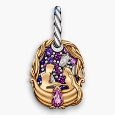 Disneyland Paris exclusive - Pandora Charm - TANGLED RAPUNZEL - NO IMPORT FEES picture