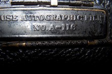 ANTIQUE 1925  KODAK JR No. 1 AUTOGRAPHIC FOLDING FILM CAMERA RARE MODEL A-116 picture