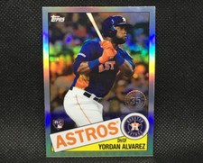 2020 Topps Chrome Yordan Alvarez RC Houston Astros Rookie #4 Refractor picture