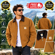 Carhartt Iconic J01 Duck  Jacket Coat Detroit Blanket Lined Mens Jacket FOR MAN picture