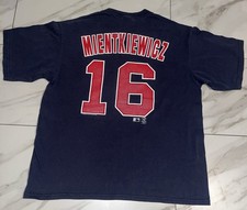 Vintage 2002 Lee Sport Minnesota Twins Doug Mientkiewicz #16 Jersey Tee Mens 2XL picture
