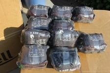 Ansell Ringers R-840BVP Black Impact Resistant Gloves Size * Lot of 10 Pairs NIP picture