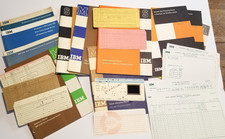 HUGE LOT Vintage IBM Computer Manuals 1960s, Sys/360, 1401, 1620 photos, cards picture
