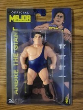 WWE Collect Major Bendies Andre The Giant MOC Blue Strap 8th Wonder Of The World picture