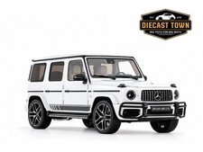 1/18 Almost Real 2019 White Mercedes-AMG G63 (W463) Diecast Model Car 820803 picture