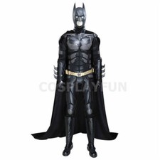 Batman Bruce Wayne Cosplay Costume Suit The Dark Knight Halloween Adult Outfit  picture