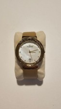 Skagen SKW2166 Leonora Women’s Gold Tone Watch MOP Date New Battery picture